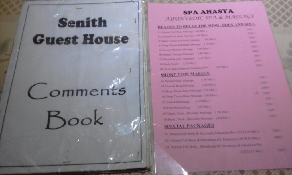 Senith Guest House Мирисса Экстерьер фото